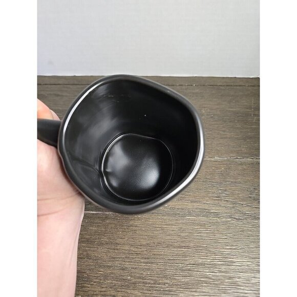 NWT Rae Dunn Artisan Fighter Coffee Mug Black White Lettering 2021 - Picture 8 of 8